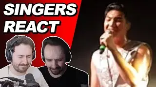 Реакция певцов на песню Даррена Эспанто «Rise Up» (Live) | Реакция