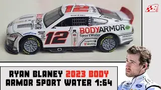**NASCAR DIE-CAST REVIEW** Ryan Blaney 2023 Body Armor Sport Water 1:64