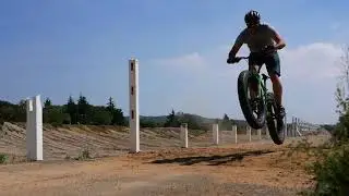 Fat Biking Oak View Park Disc Golf Course Beaumont California