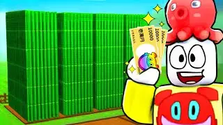 竹だけで庭を成長させるやったら超大金持ちになったロブロックス【 Roblox 】
