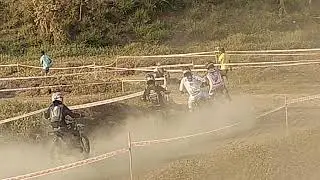 Thrissur Ollur Bike Race  🏁 2024 - Amal Varghese 65🏆 #motocross #dirtracing #kerala