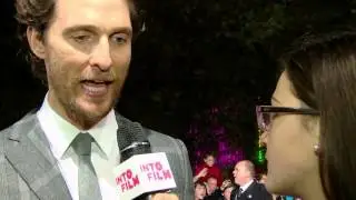 Matthew McConaughey, Anne Hathaway at the Interstellar UK premiere