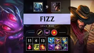 Fizz Mid vs Twisted Fate - VN Master Patch 25.13