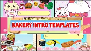 Baking Intro Templates No Text | Intro Video Membuat Kek & Biskut