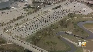 Massive Food Drives Becoming Common Sight In North Texas