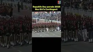 RDC 2025 NCC Girls Contingent#kartvyapath#girls marching #nccallindia #ncc DTE
