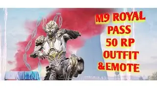 M9 Royal Pass 50 RP Outfit and Emote | Mythic outfit