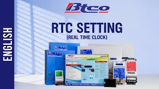 How to Set RTC (Real Time Clock) Timer on BTCO Submersible Motor Starters - English Tutorial