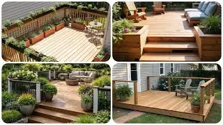 Deck decorating ideas on a Budget | Deck decorating ideas with Plants | large Deck decorating ideas