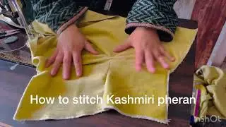 How to stitch Kashmiri pheran