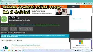 how to download and install scrcpy || mirroring android to pc