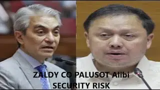 ZALDY CO PALUSOT Alibi SECURITY RISK