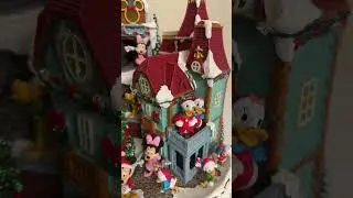 Navidad Disney villa musical con luces 