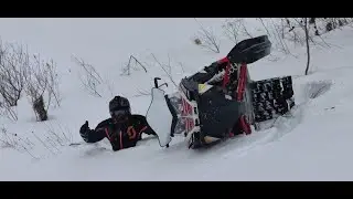 Polaris PRO RMK 800 155 и Polaris Assault 850 144