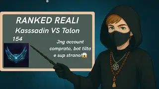 Kassadin Mid VS Talon - Ranked reali - Platino (Parte 154)