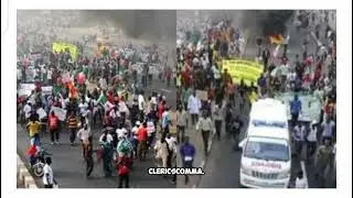Angry protesters block major road leading to Abuja Nigeria