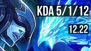 LISS vs ANIVIA (TOP) | 5.4M mastery, 5/1/12, 800+ games | KR Diamond | 12.22