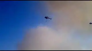 Fire Fighting Water Bomber helicopter