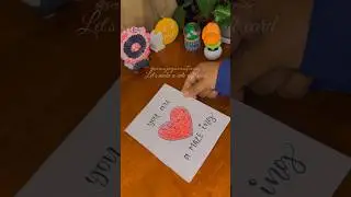 Let's make a #cute #diy card #diycardmaking #easycardmaking #craftfromwastematerial #craftfromwaste