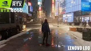 Marvel's Spider Man Miles Morales Ultra Settings FPS Test on Lenovo LOQ i5 12450H + RTX 4050
