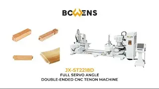 BOWENS JX-ST2218D Full Servo Angle Double-Ended CNC Tenon Machine