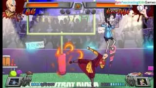 Mr. Leslie Noodman VS Avatar Aang In A Nickelodeon Superhero Brawl 3 Good VS Evil Match / Battle
