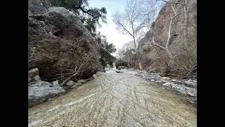Fish Canyon Narrows, Big Cienega Spring (Lukewarm), Cienega Campground, & Piru Creek Check Up