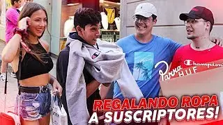 REGALANDO ROPA A SUSCRIPTORES SI ACIERTAN CUANTO CUESTA MI OUTFIT!! [iByre]