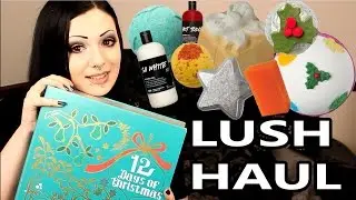 HUGE Lush Haul - Christmas/Boxing Day Sale 2015 | Toxic Tears