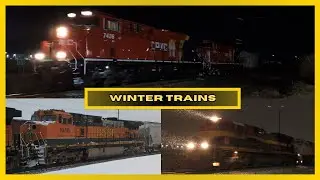 CPKC T4's, Veterans Engine, & BNSF in Eastern Washington! - February 2025