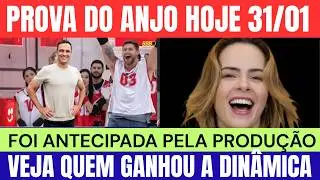 PROVA DO ANJO HOJE 31/01 FOI ANTECIPADA VEJA QUEM GANHOU RESULTADO OFICIAL