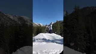 Another Skier Dan worthy snowboard wildcat fail