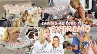 🇺🇸 El CAMBIO de LOOK EXTREMO de ELAIA 😱 comida BRASILEÑA + No esperábamos ESTO I Vida en USA VLOGS
