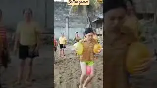 Race Game for Adult #games #balloon #beach #christmasparty #games