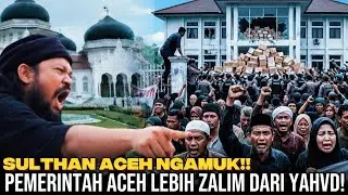 Bantuan di Timbun Amarah Rakyat Aceh Meledak‼️