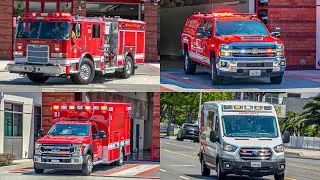 Orange City Fire Rescue, Battalion, Engine 1 & Lynch Ambulance Responding