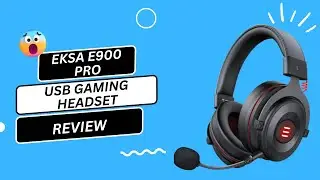 EKSA E900 Pro USB Gaming Headset for PC: Immerse in Gaming Audio