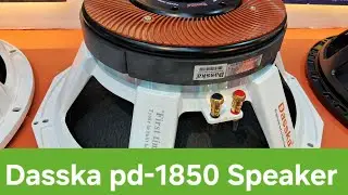 DASSKA PD-1850 Speaker 🔊 👌 #DASSKA #speaker #djsetup #bass 