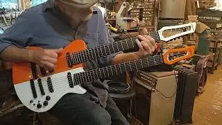 Veillette Dreamsicle 6/12 Doubleneck