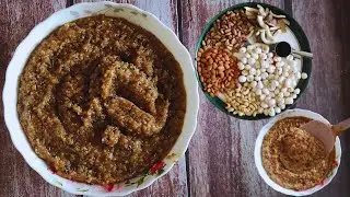 Eat this just 2 tbsp daily for sharp mind, strong bones & boost energy post Delivery Dry fruit halwa