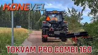 Konevel työnäytös | Espoo |  Ilsbo by Tokvam M160 ProCombi kelamurskain