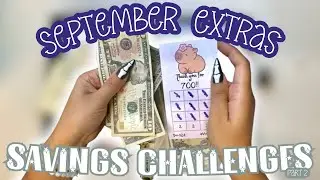 September Extras Savings Challenges (Pt. 2) | Bi-Weekly Savings