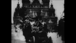 Парад на Красной площади 1 мая 1922 г.