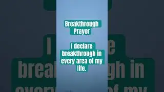 #BreakthroughPrayer #FaithShorts #GodWillDoIt