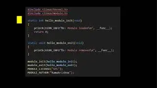 Linux Device Driver