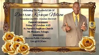 Darren Kerwyn Nelson - The Celebration Of His  Wonderful Life.