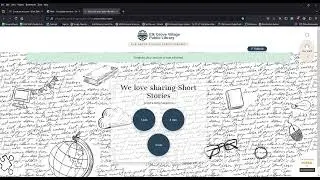 How to Create an Account on the Elk Grove Village Library's Short Story Page