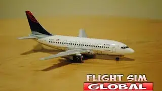 [HD] 1/400 Gemini Jets Delta Air Lines Boeing 737-200 Unboxing and Review
