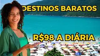 TOP 5 DESTINOS BARATOS PRA VIAJAR NO BRASIL EM 2026