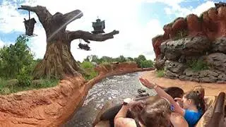 Splash Mountain 360 VR ride through